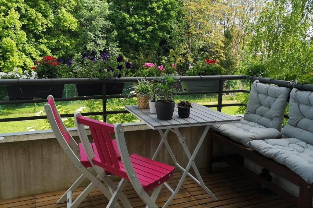 Appartement Centre Avec Balcon Parking Prive Orleans Bagian luar foto